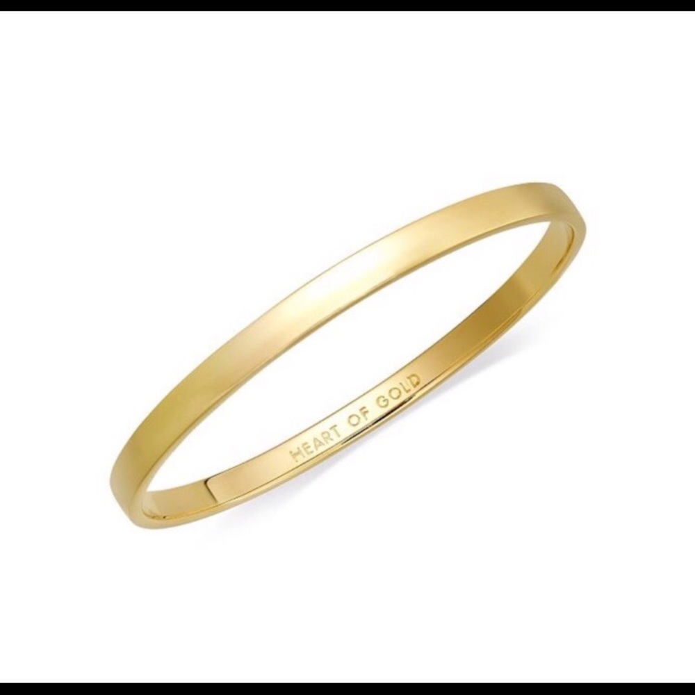 KATE SPADE * Heart of Gold Bangle